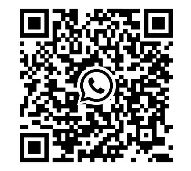 Código QR para unirse al grupo de WhatsApp de la parroquia